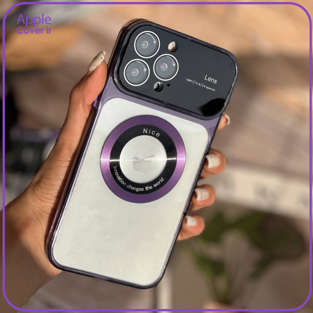 قاب Purple Lens استندشو اپل