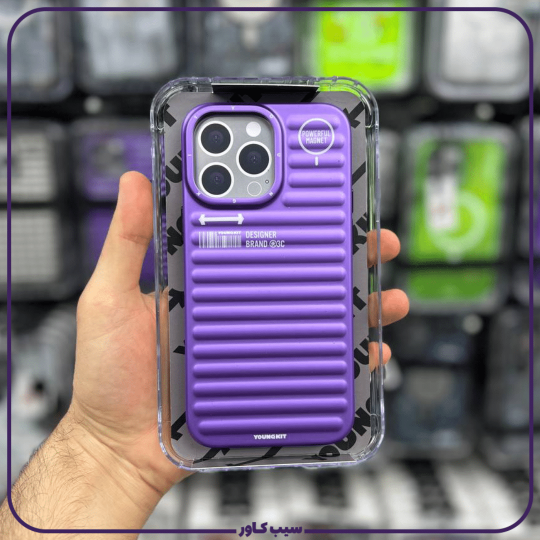 قاب Youngkit Purple True Color اپل